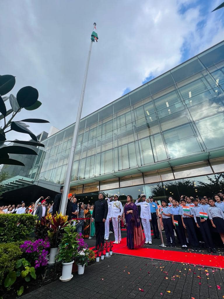 Embassy of India, Tokyo Celebrated 77th Independence Day  on 15/08/2023