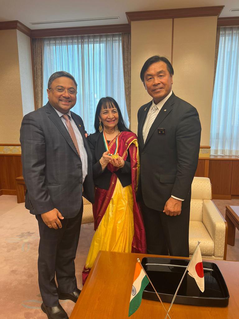 Shri Sibi George commenced his visit to Ishikawa prefecture with meeting with, H.E. Mr Hiroshi Hase, Governor of Ishikawa prefecture. on 10/03/2023