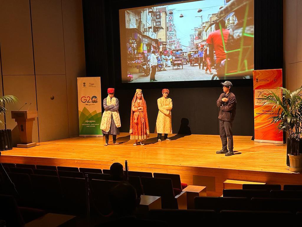 Tokyo University of Foreign Studies (TUFS) organised Hindi play "Jeevan Ke Raste Mein" and Bengali play "Shakuntala" by the students of Hindi and Bengali on 20/03/2023