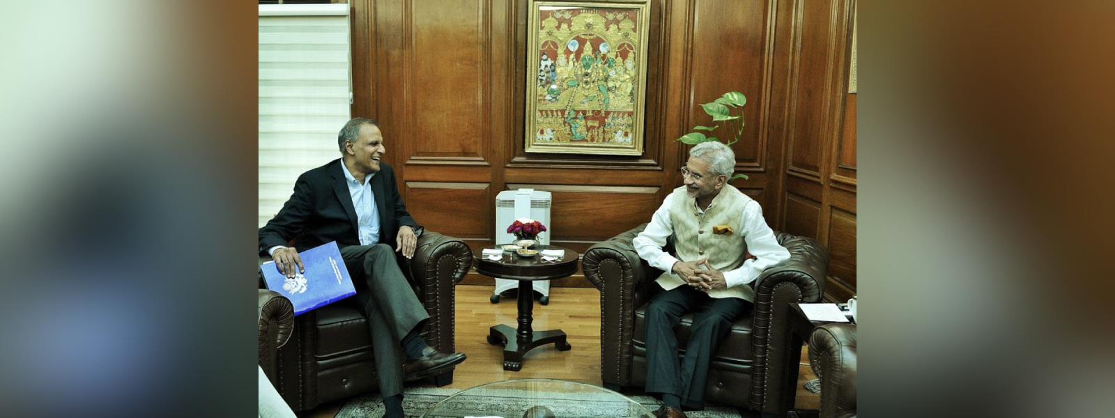 External Affairs Minister Dr S Jaishankar Met H E Mr Richard R