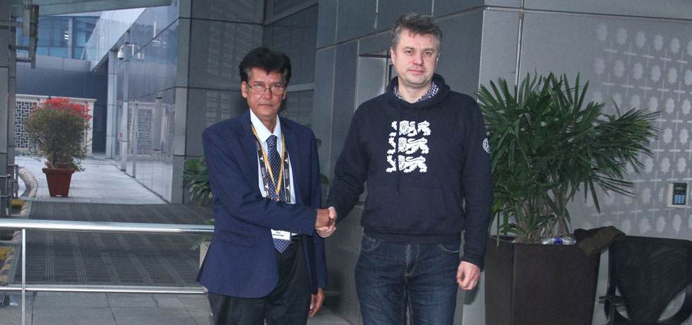 Urmas Reinsalu, Minister of Foreign Affairs of Estonia arrives in New Delhi