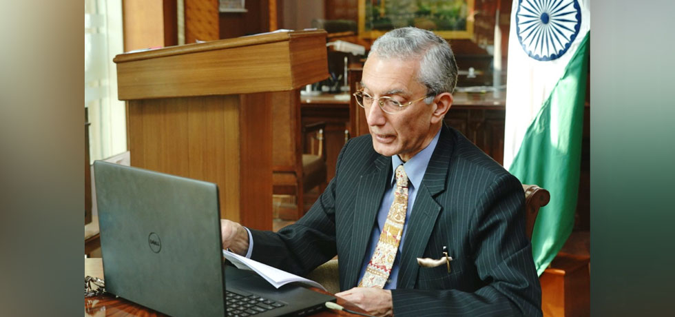 Secretary (ER) delivered a virtual address on ''Towards an Equitable Global Economic Order'' at the Global Dialogue Security Summit-Vision 2020