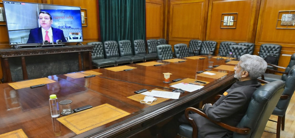 External Affairs Minister at the 93rd Annual Convention of FICCI 