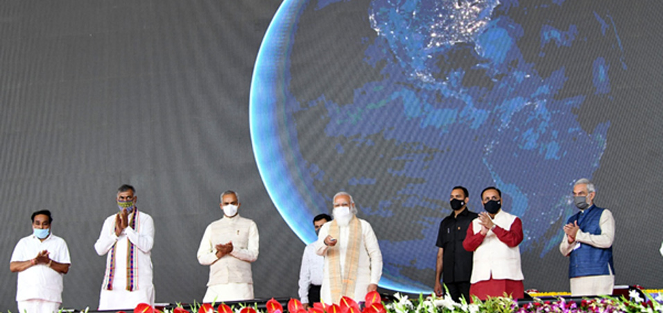 Prime Minister at the inauguration of curtain raiser activities of the 'Azadi Ka Amrit Mahotsav, 