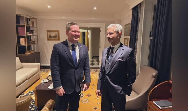 External Affairs Minister, Dr. S. Jaishankar met H.E. Mr. Michael Waltz, United States Congress Representative in Washington DC