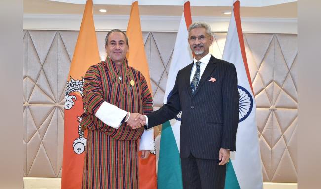 External Affairs Minister Dr. S. Jaishankar met H.E. Lyonpo D. N ...