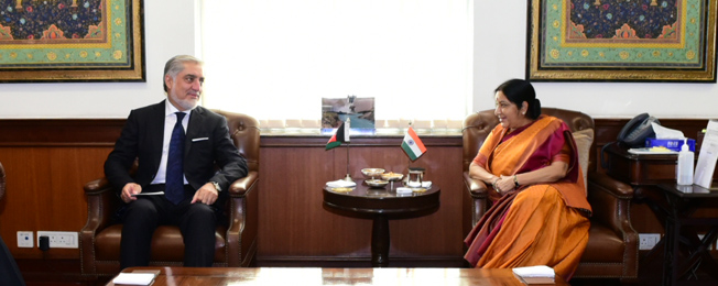 Visit of Chief Executive of Afghanistan to India (September 27-29, 2017)