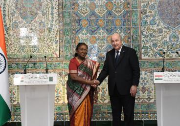 Visit of General Upendra Dwivedi, Chief of the Army Staff of India (Algeria) ...